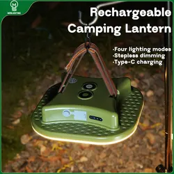 15600maH Upgraded 80W Rechargeable LED Camping Strong Light with Magnet Zoom Portable Torch Tent Light Work Maintenance Lighting