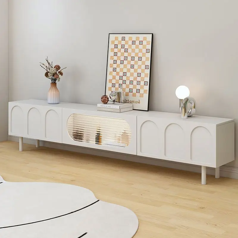 

Wooden TV cabinet, light luxury simple style TV cabinet, size TV cabinet