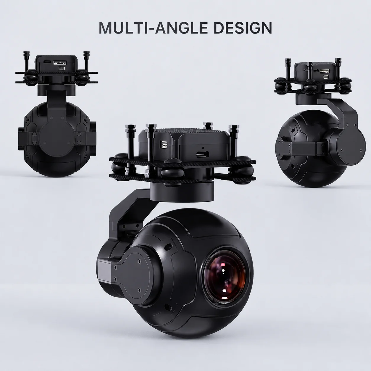 SIYI ZR10 2K Gimbal Camera Starlight Night Vision Fixed Focus/Fast Following Focus Resolution/30x Hybrid Zoom/10x Optical Zoom