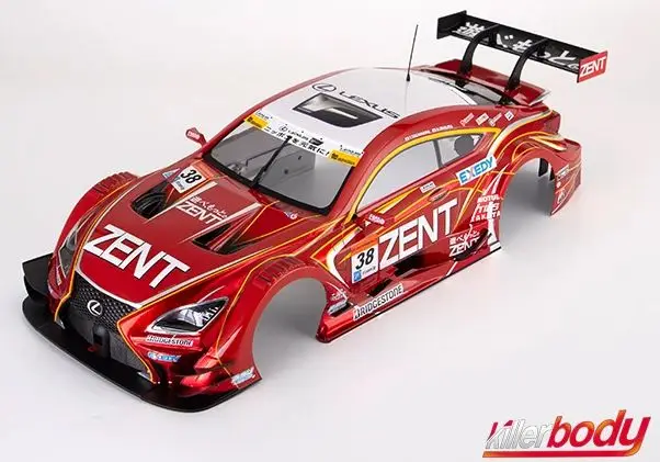 Killerbody ZENT CERUMO RC F  Finished body fit for 1/10 electric touring car