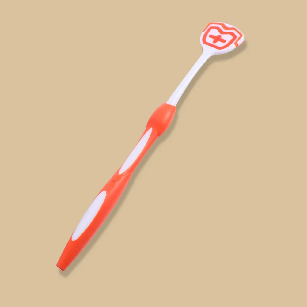 2 قطعة مكشطة اللسان للبالغين مريح اضافية أوسع رأس فرشاة السلس دائم خفيفة الوزن المحمولة اللسان الأنظف أدوات طب الأسنان #1