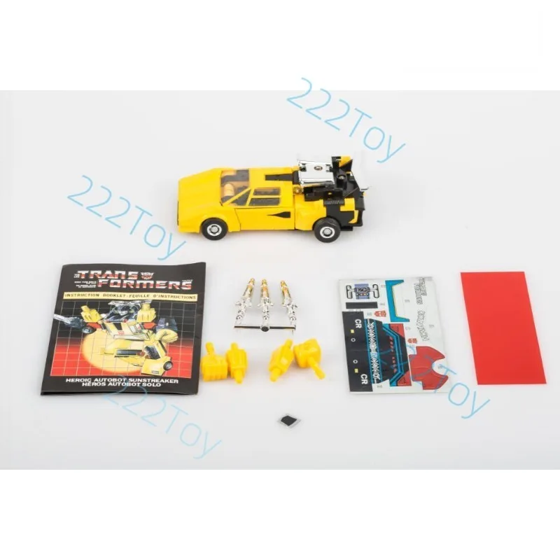 In Magazzino Transformers Giocattoli Classic G1 Ristampa KO Edizione Sunstreaker Anime Modello Action Figures Robot Toy Raccogliere Hobby Regali