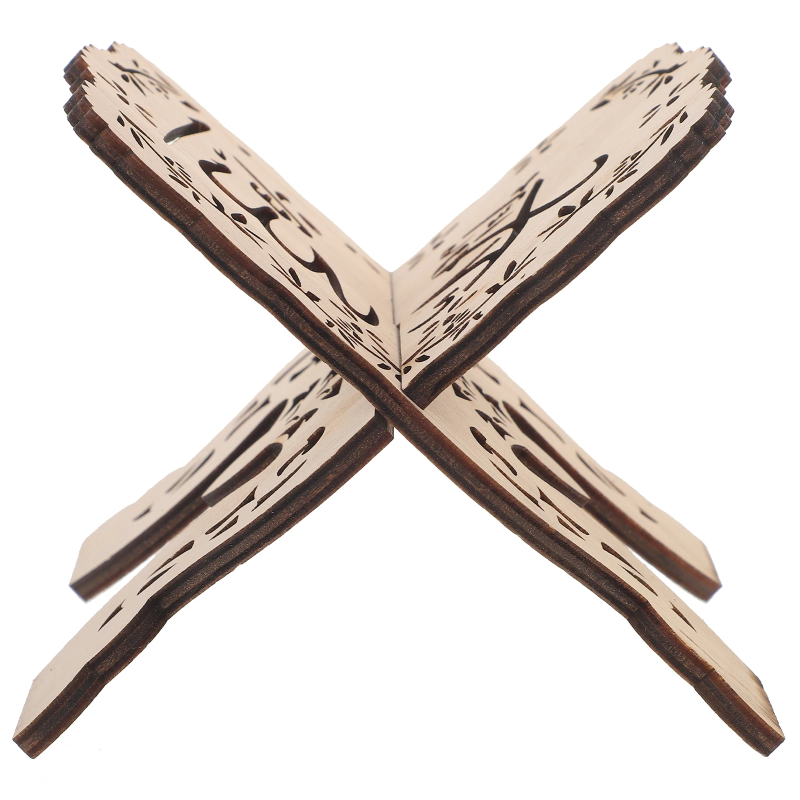 

Wooden Reading Stand for Home Office Islamic Decor Elegant Book Holder Display Rack Bible Stand Tablet Support