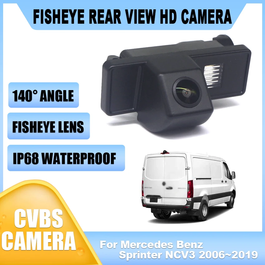 

140 Degree HD 1080x720P Special Vehicle Rear View Camera For Mercedes Benz Sprinter NCV3 2006~2014 2015 2016 2017 2018 2019