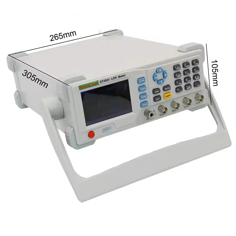 ET4501 ET4502 ET4510 Benchtop Digital LCR Meter Capacitance Resistance Inductance Measure Desktop LCR Bridge Meter High Accuracy