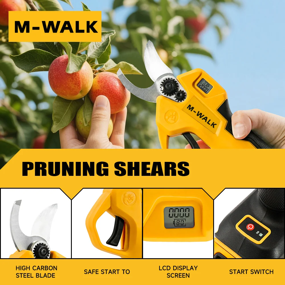 M-WALK 25mm 브러시리스 전동 가지치기 가위 L - Gardening Tools Scissors 리뷰 및 가격