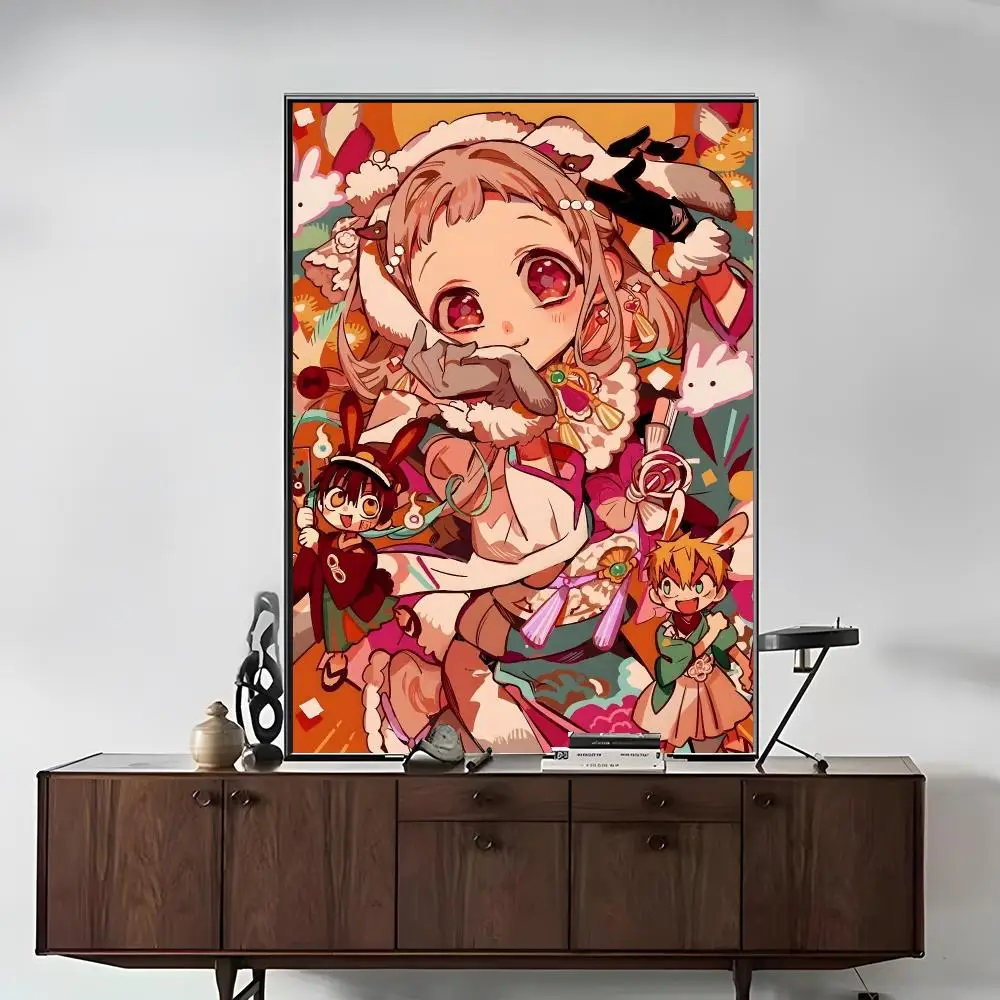 Anime Toilet-Bound Hanako-kun Poster Poster Artistic Stylish Wall Art For Home Office Bathroom‌ Decor Living