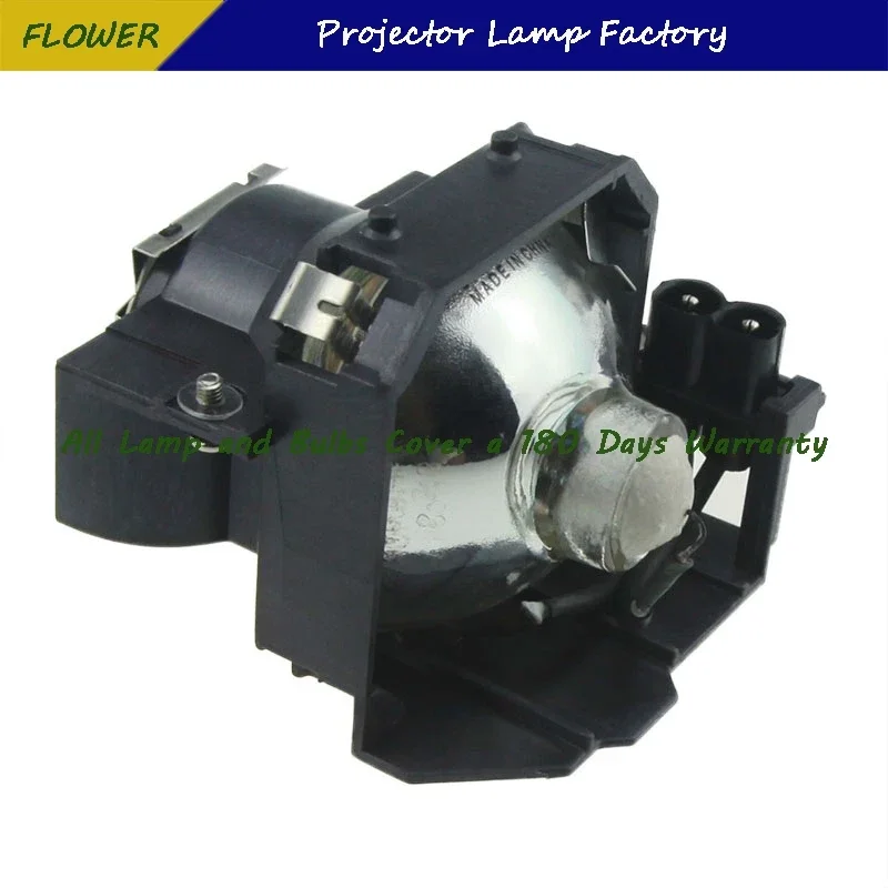 プロジェクターベアランプ、ハウジング付き、elplp32、v13h010l32、新品、epson EMP-760、EMP-765、EMP-737、EMP-755、プロジェクター、人気セール