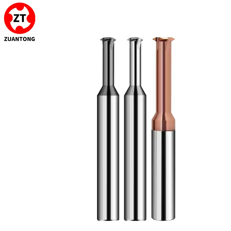 ZUANTONG CNC 55 Degree Machine Solid Carbide Single Tooth Thread Milling Cutter P 1.058 1.27 0.907-1.411 1.336 - 1.814