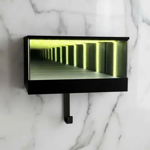 Wall Mount Car Garage Key Holder Funny Infinity Garage Keychain Car Key Storage Rack Car Key Hanger for Cars Enthusiasts