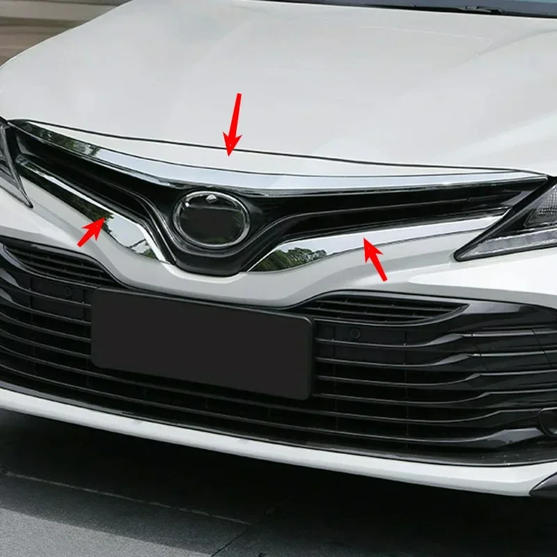 For Toyota Camry XV70 8th Generation 2018-2021 Car Head Front Face Hood Bonnet Air Intake Vent Airscoop Grille Trim
