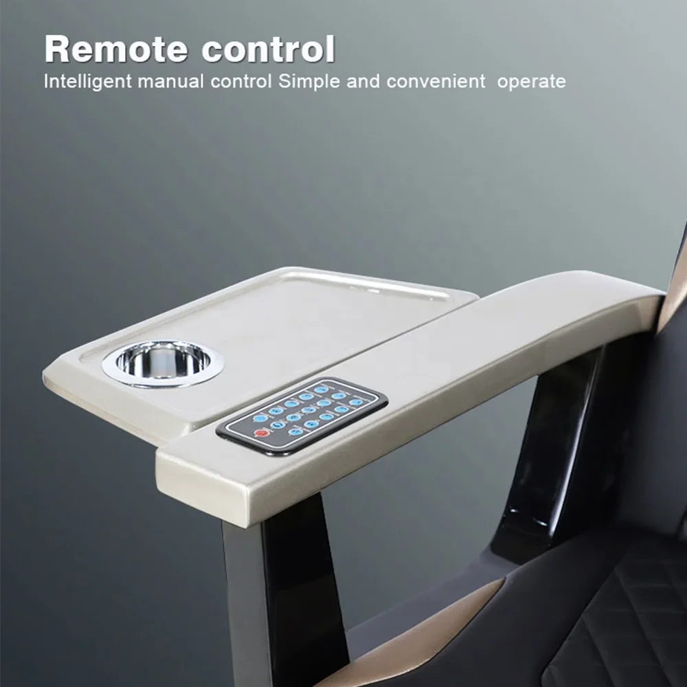 High-end New Promotion Cheap Luxury Modern Nail Manicure Salon Furniture Pipeless Foot Spa Massage Pedicure Chair