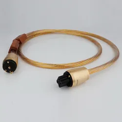 EU US C19 20A Nordost Odin Gold Hifi Power Cord Audio High Fidelity Fever Power Cable Schuko Version  Power Line