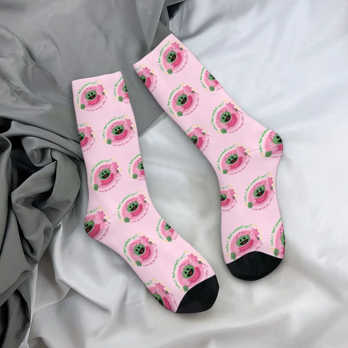 Hip-hop Cute Nanalan Basketball Socks Wonderful Girl Polyester Long Socks for Unisex