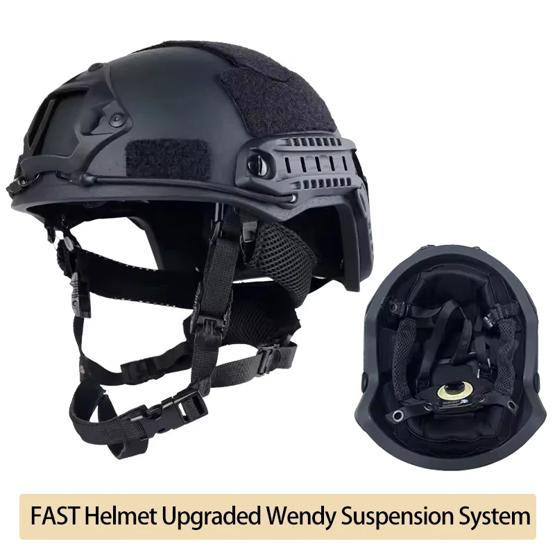 

FAST Тактический шлем из кевлара - высококачественный шлем FAST Wendy с подвесной плавающей подушечкой для охоты на открытом воздухе
