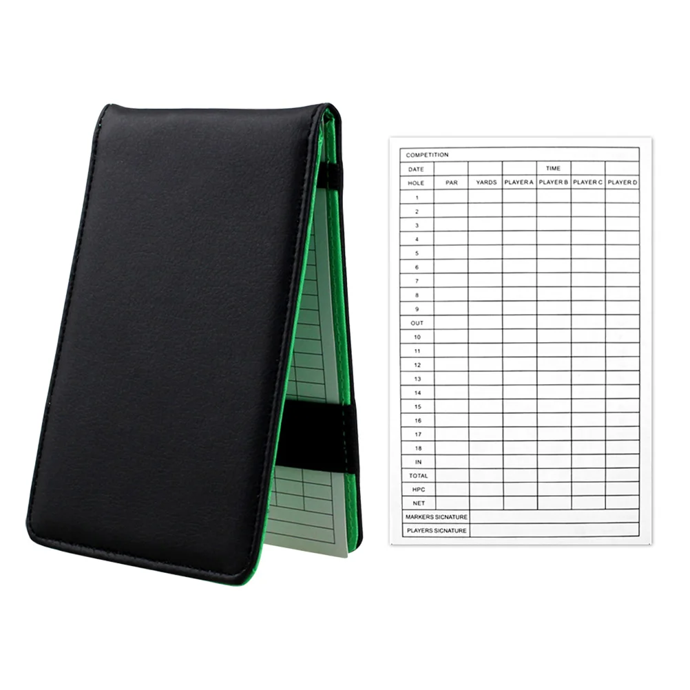 

Golf Score Book Scorecard Key Scorer Note Statistics Notebook Golfing Recording Scorebook Beads Counter Scoring