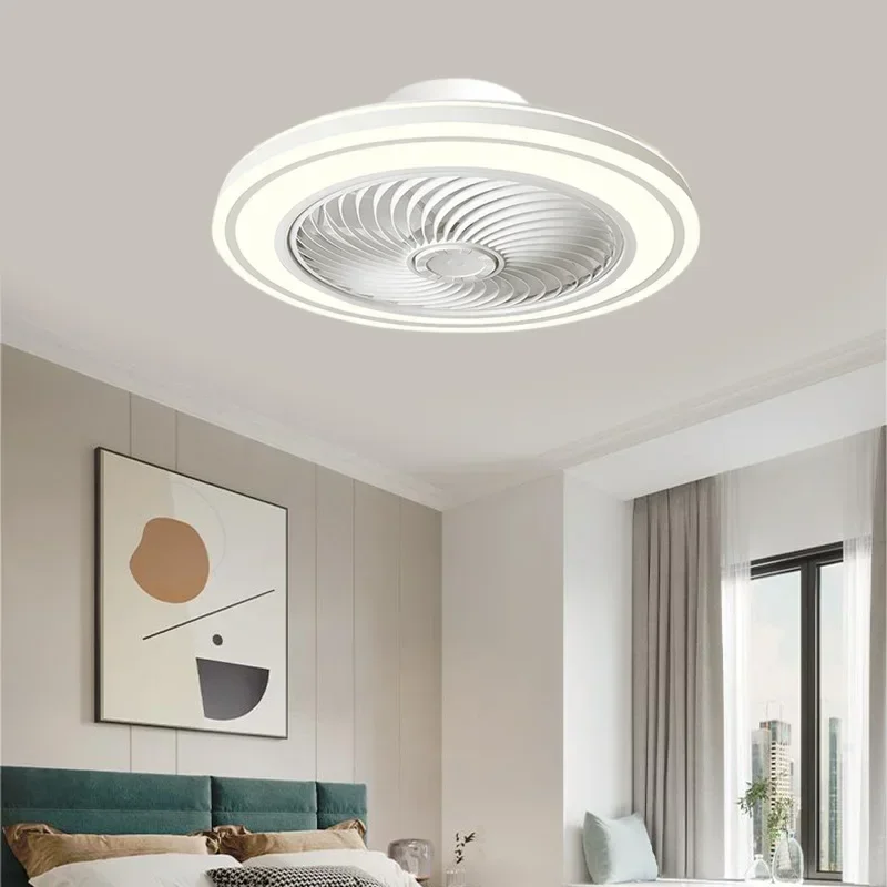 Intelligente Plafondventilatoren Met Verlichting Smart App Afstandsbediening Kroonluchter Wind Fan Lamp Woonkamer Slaapkamer Home Decor Verlichting