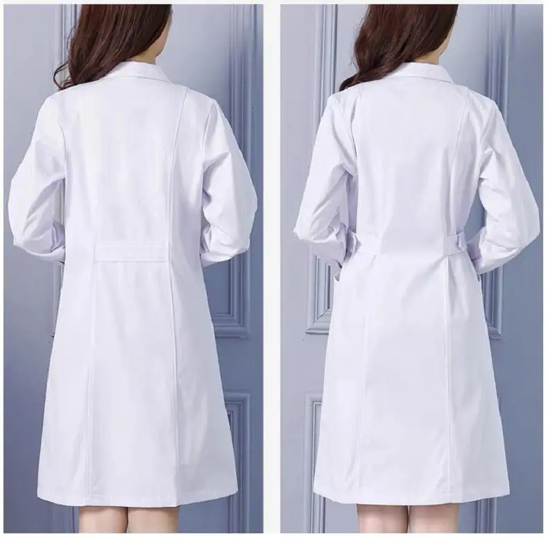 Blouse d'Infirmière Blanche Femme – photo 4
