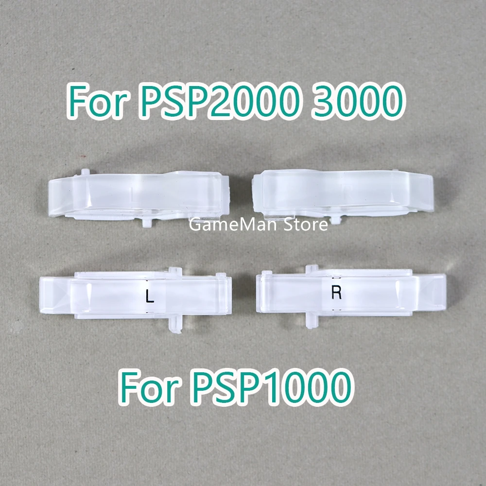 2sets Original L R Trigger Button Clear LR Button for PSP1000 Game Console LR button for PSP2000 3000