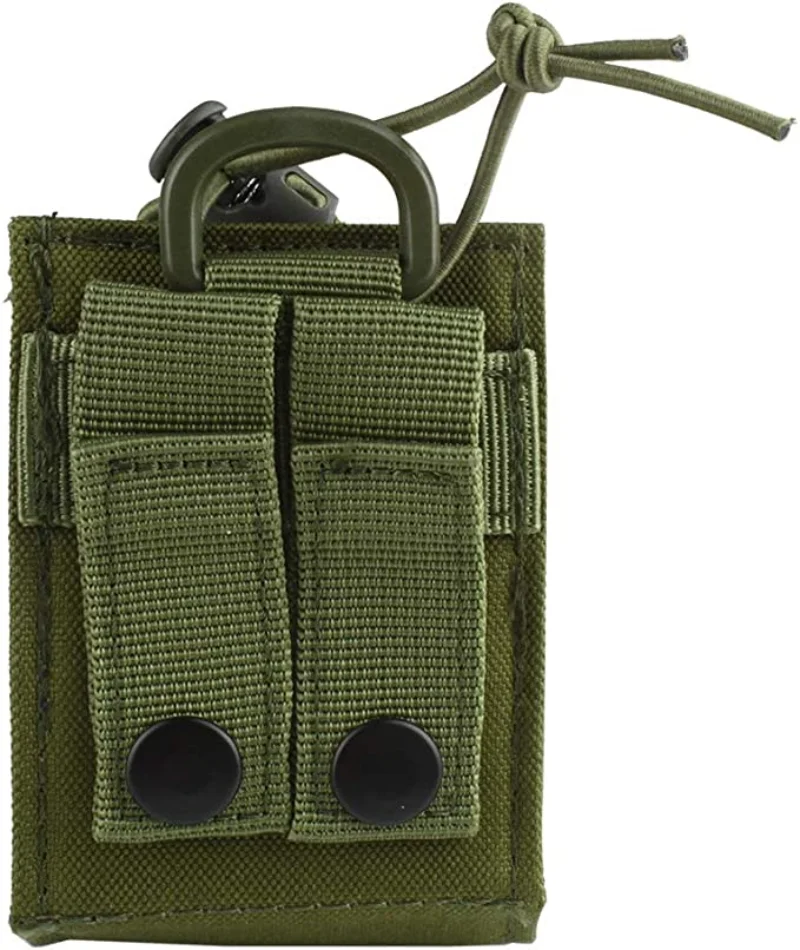Bolsa táctica MOLLE para walkie-talkie – estuche exterior y accesorios - imagen 4