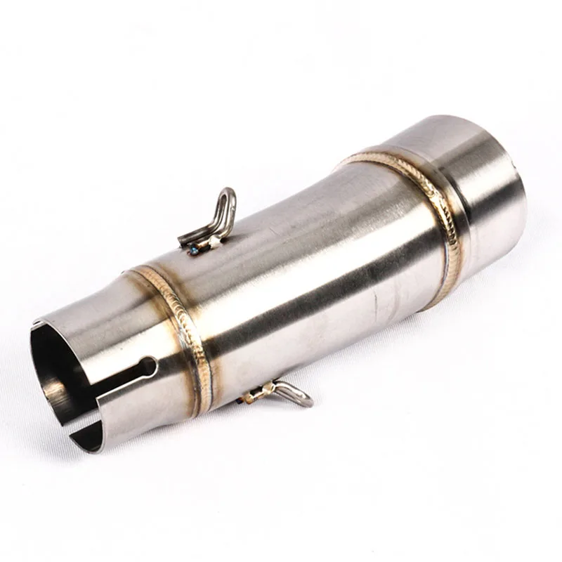 For Kawasaki Ninja 400 Z400 2018 2019 Years Motorcycle Exhaust Middle 51mm Link Pipe Stainless Steel 304 Bend Tube