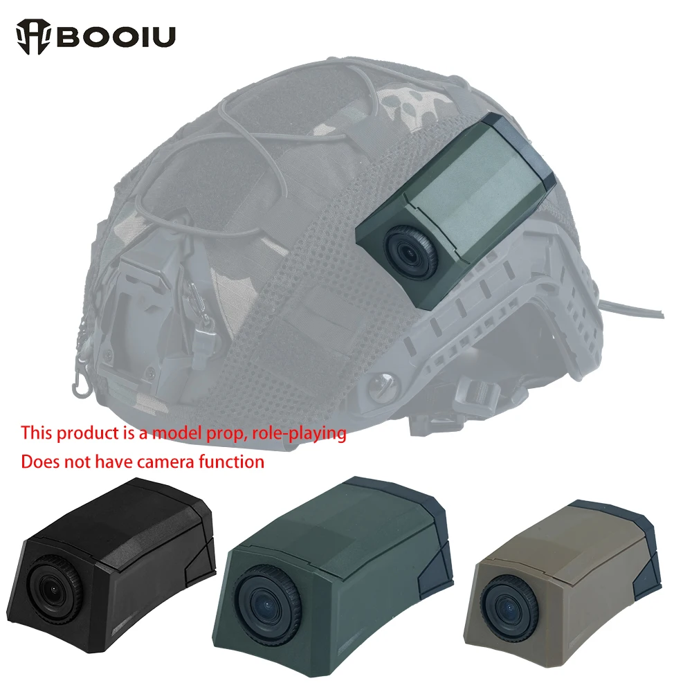 BOOIU Tactical Helmet Camera Model With Velcro Decorative Cosplay Outdoor Cycling Shooting Paintball  Helmet Accessories