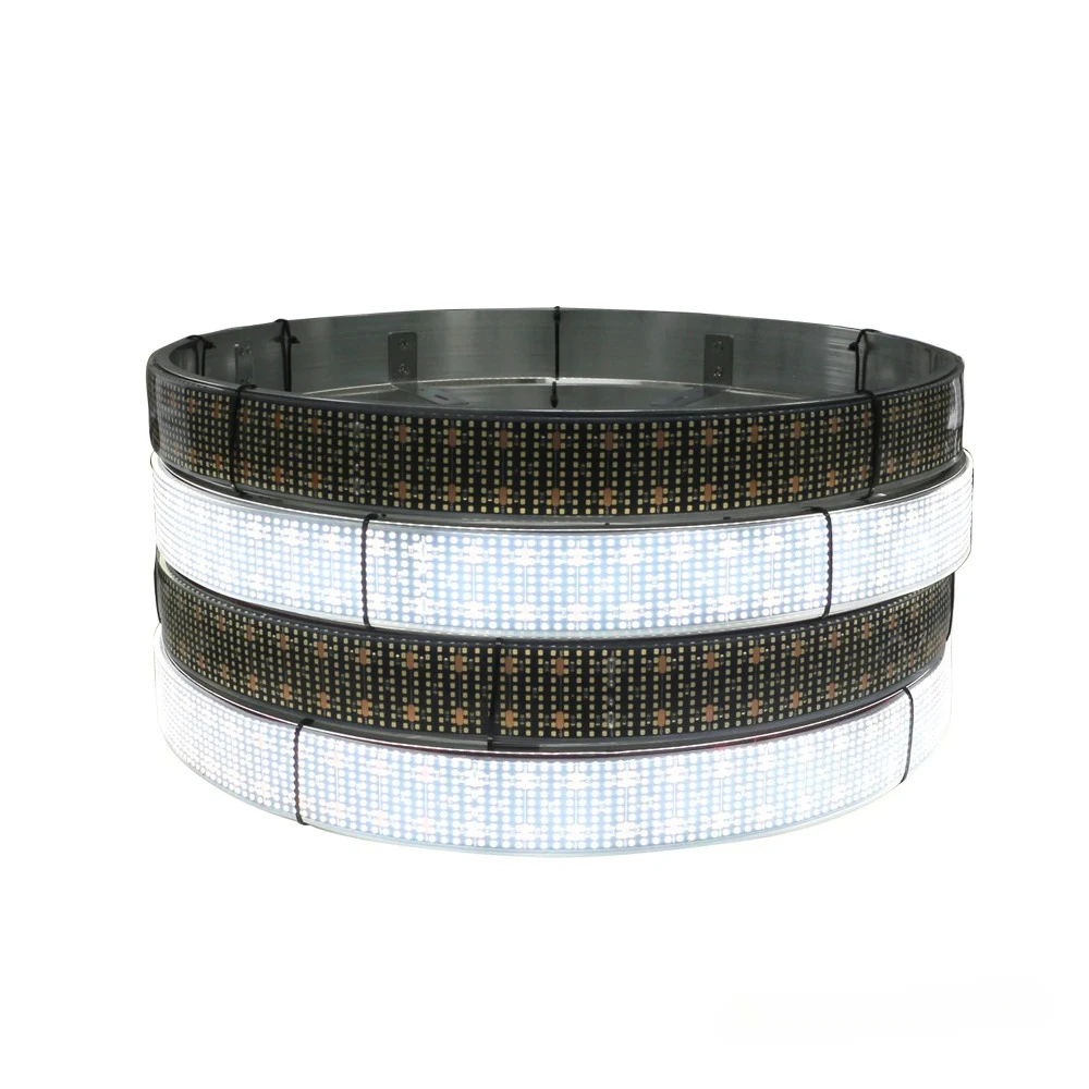 12V High Quality Pure White New Rings Light Emitting Diode Set 10 Rows 20 Rows Wheel Lights