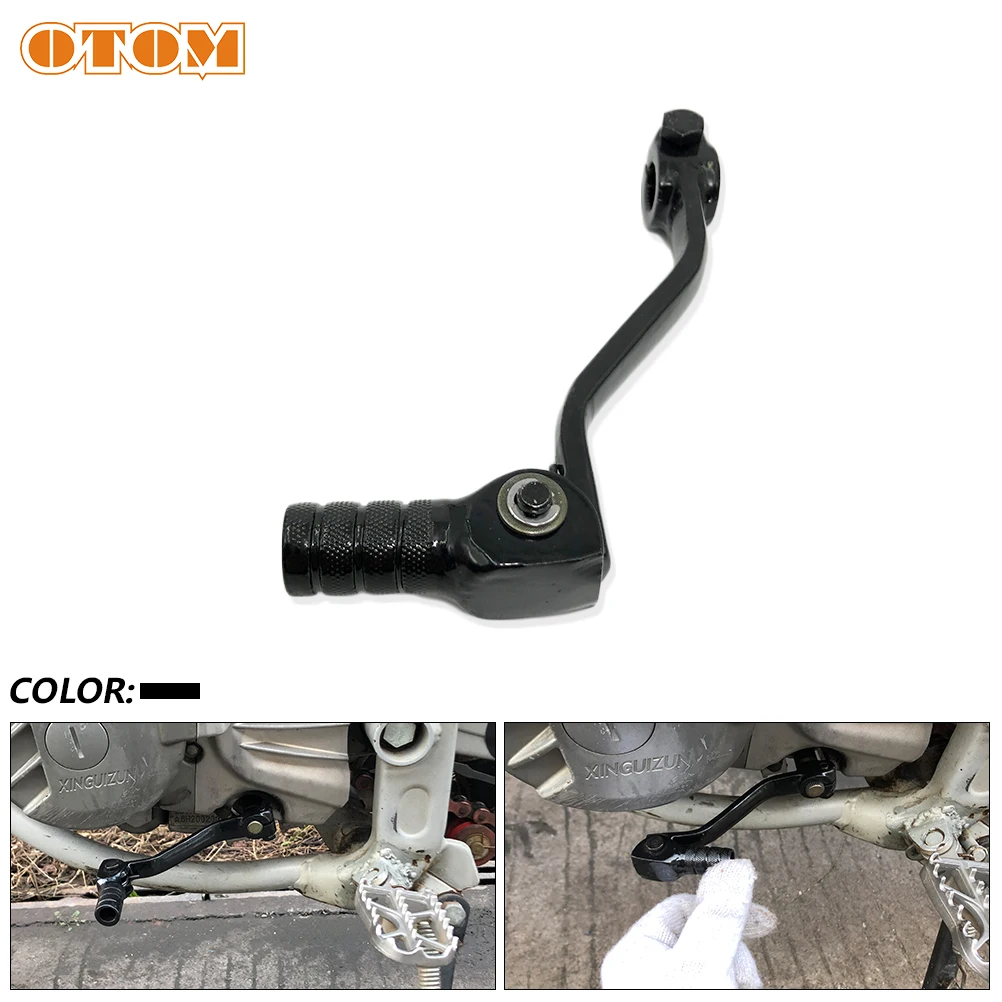 OTOM Motorcycle Gear Shift Pedal Lever For KAYO T4 HONDA CB50 90 CB125 CB175 CB223 CB250 GUIZUN MX6 Modified ATV Dirt  Pit Bikes