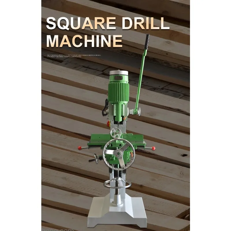 Woodworking Mortiser Machine Tenoning Punching Square Drilling Hole Machine for DIY Projects