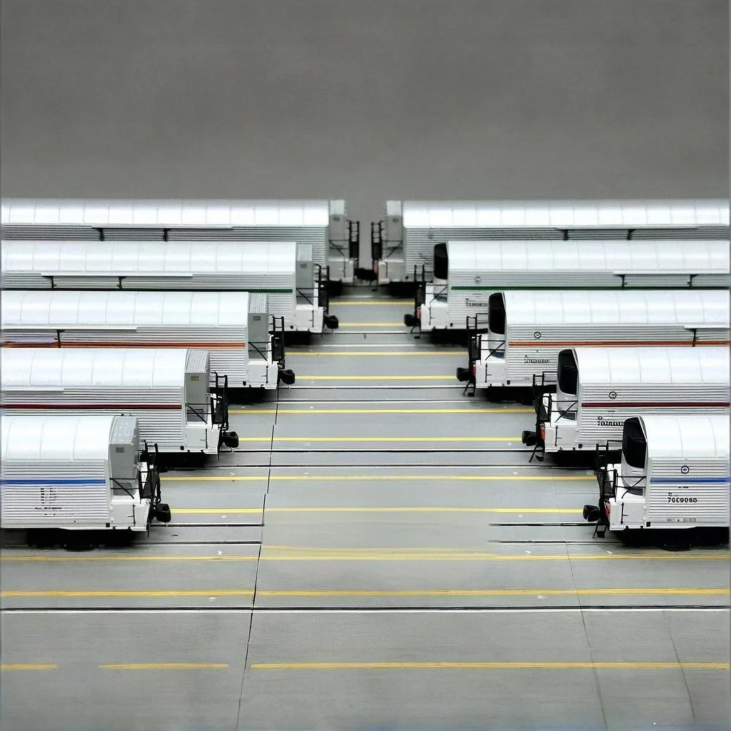 

N-type 1/160 Model Train Mechanically Insulated Refrigerated Car B10A B10B Refrigerated Car Set Boy's Toy Gift