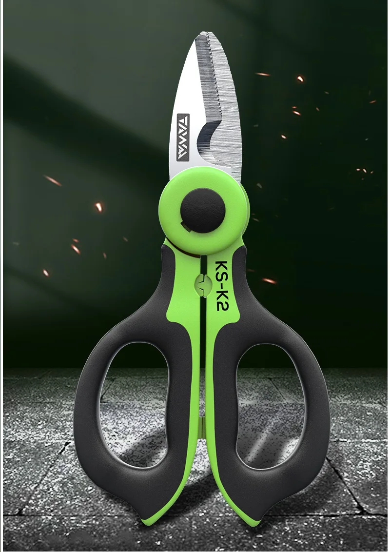 

Kevlar Scissors TAWAA KS-K2 Fiber Optic Cut Tools Kevalr Cutter Hand Tool Stainless Steel Scissors Optical Wire