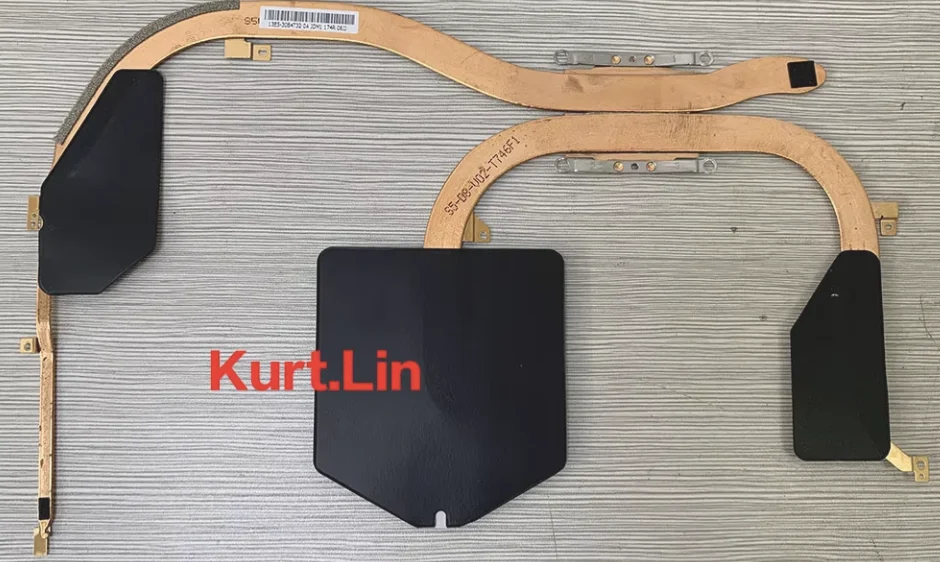 For MICROSOFT surface pro 5 pro5 1796 CPU Cooling Heatsink Pure copper heat pipe and base