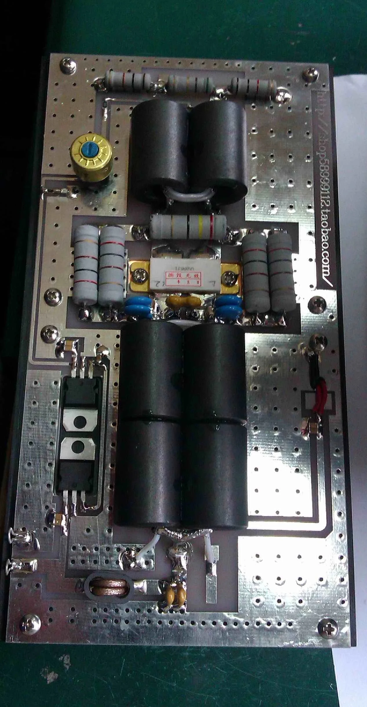 2MHz-40MHz HF Short Wave Outpu RF Power Amplifier for RF Ham Radio