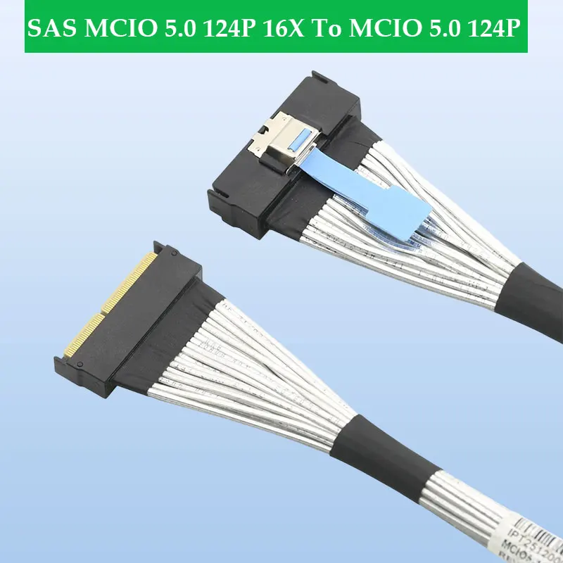 

ADT-Link Slimline SAS MCIO 5.0 124P 16X к MCIO 5.0 124P Серверный адаптер передачи данных Длина удлинительного кабеля Дополнительно 0,25 м 0,5 м