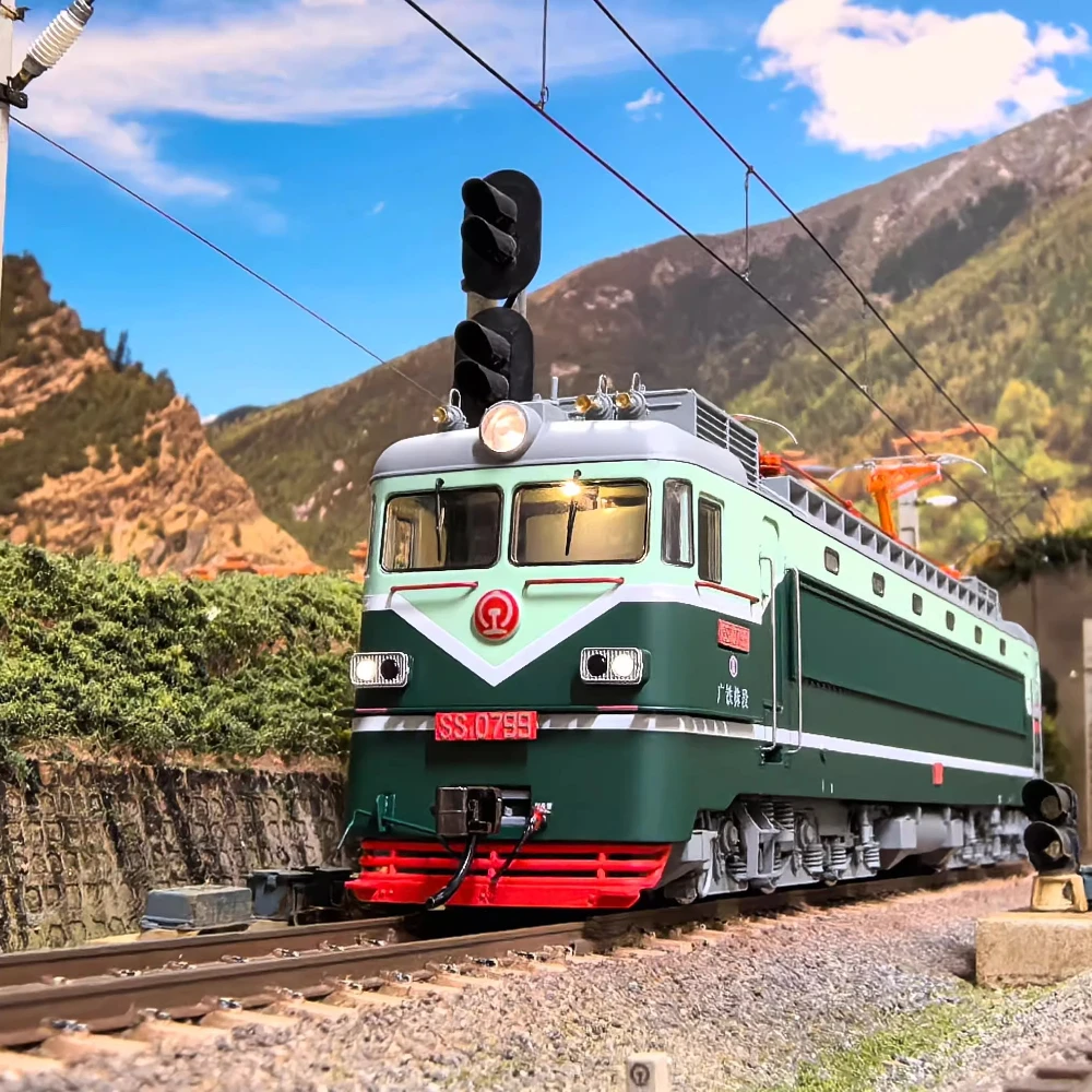 CMR รถไฟรุ่น SS1 หัวรถจักรไฟฟ้า HO Scale 1/87 Shaoshan รถไฟรุ่นรถรางของเล่น