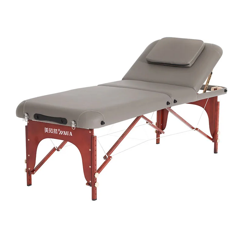 AdjuSwivel Movable Massage Bed Nordic Sturdy Massage Table Hairdressing Space Saving Camilla Masaje Barbershop Equipment