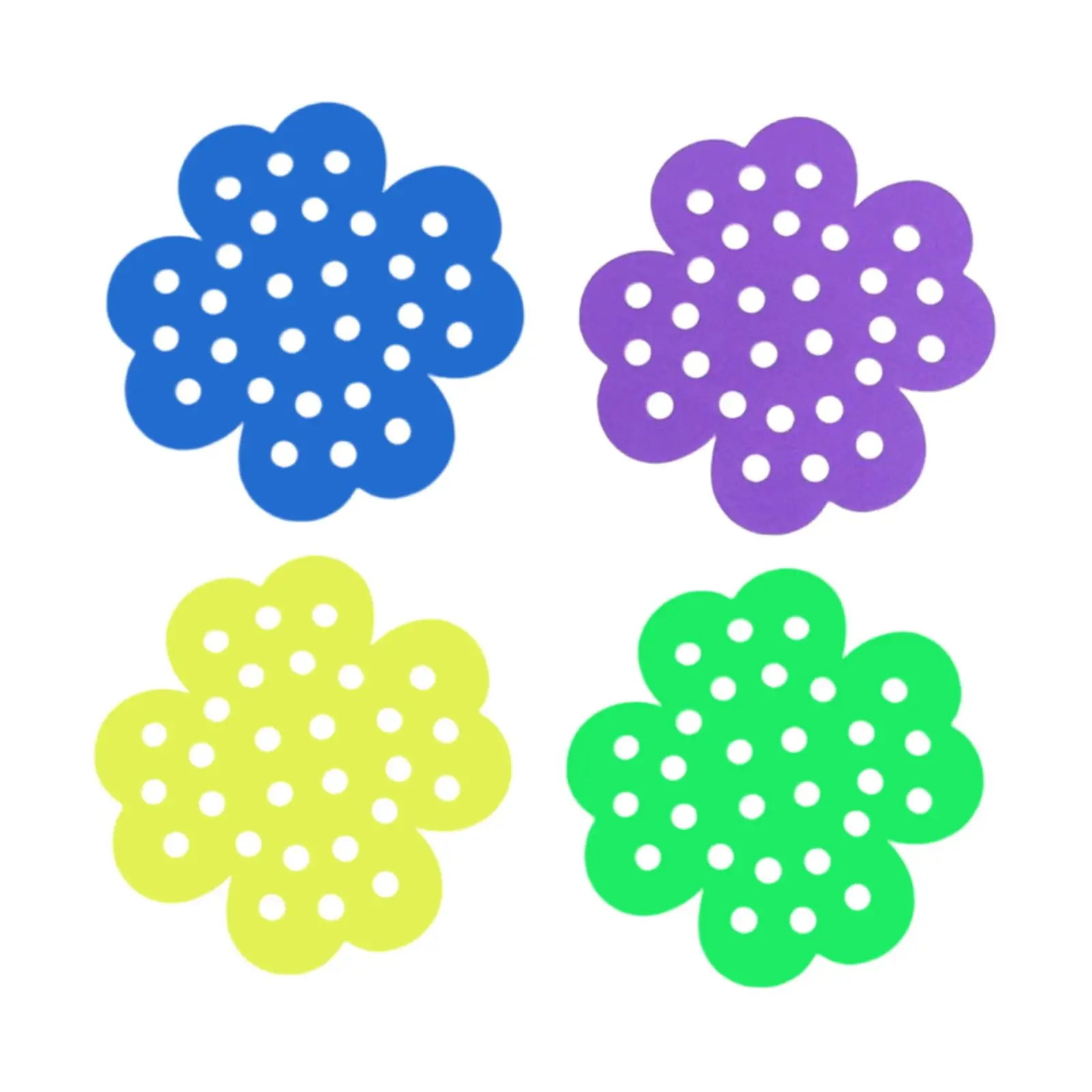 

4Pcs Floating Bee Island Flower Bath Colorful Feeder Bee Watering Station Drinking Feeder Butterfly Waterer Outdoor Garden Decor