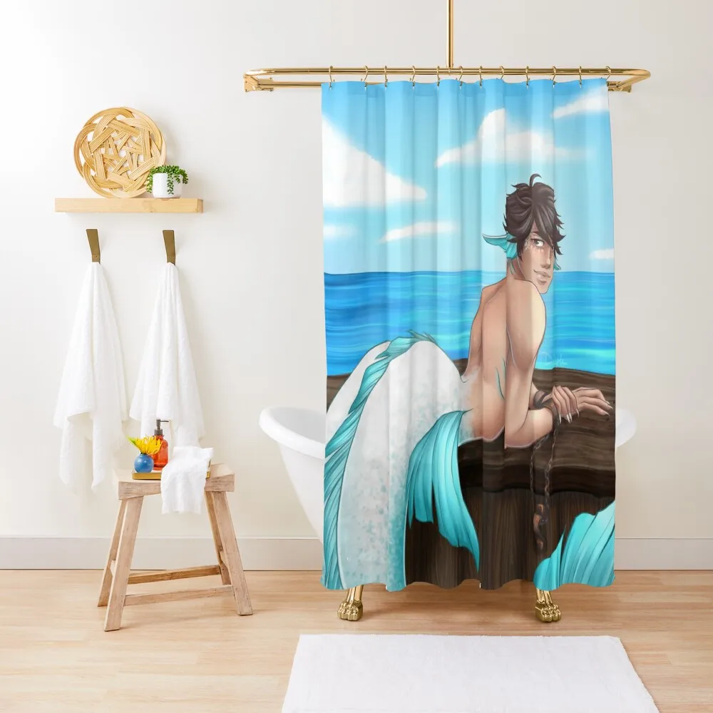 

Siren Shower Curtain Shower Bathroom Shower For Bathroom Set Bathroom Deco Curtain