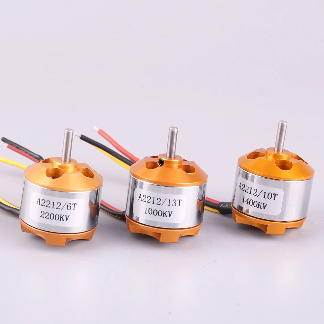 A2212 Brushless Motor 930KV 1000KV 1400KV 2200KV 2450KV For RC Aircraft Plane Multi-copter Brushless Outrunner Motor