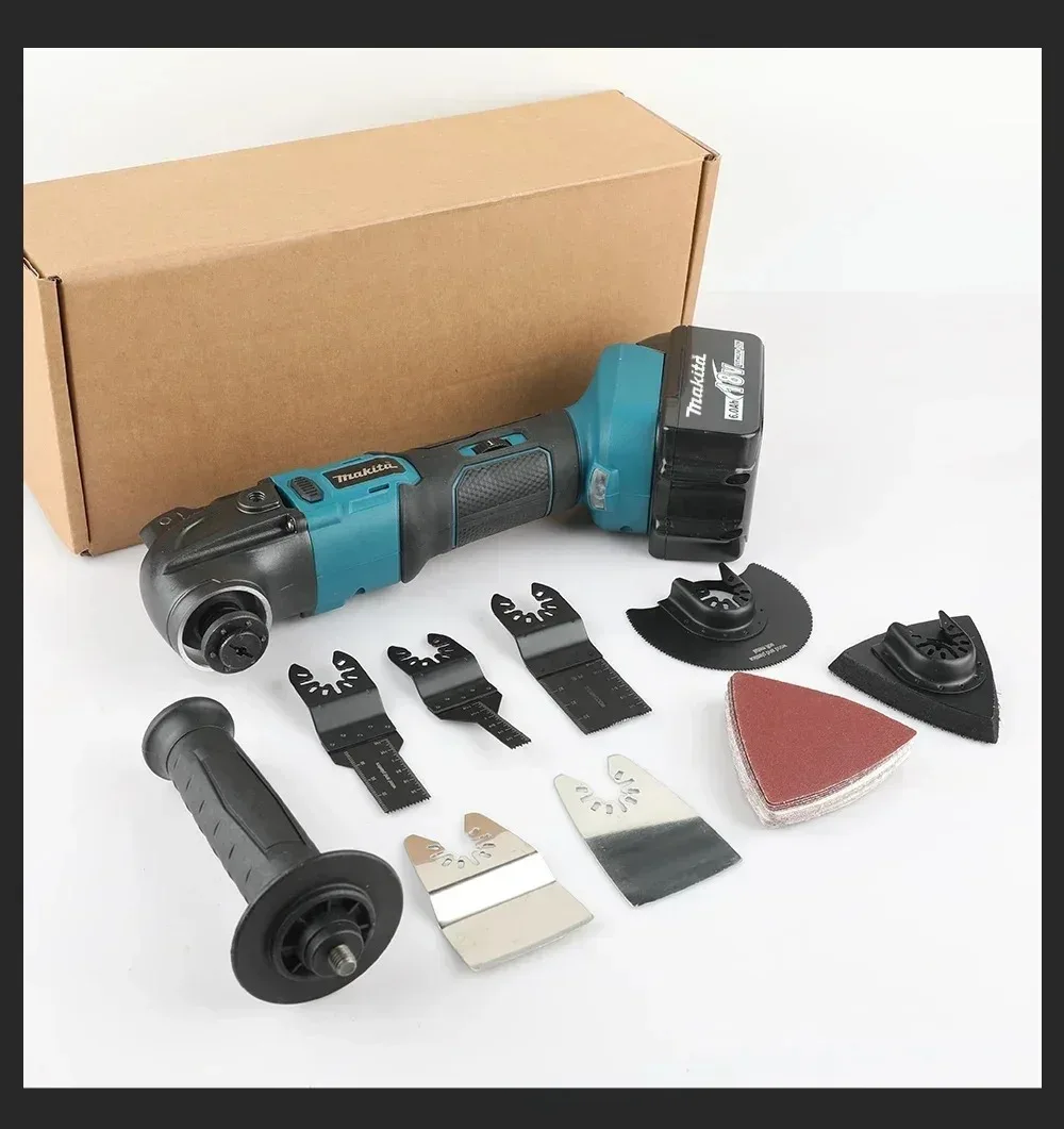 Makita 18V Lithium‑Ion Battery Brushless Oscillating MultiTool Quick‑Release Multi‑Functional Electric Renovator Trimmer Scraper