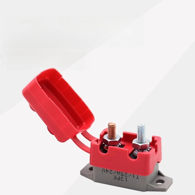 

Универсальный автоматический выключатель для автофургонов и яхт, 24 В, защита от перегрузки с автоматическим сбросом, 10-50 А, с защитой от кожаной крышки