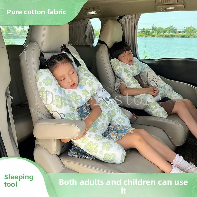 

Car Headrest for Kids - Long-Distance Car Sleep Helper, Neck Support Pillow