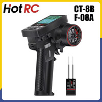Hotrc Ct-8b Remote Control Ten Channel Color Screen Rc Model Remote Control Vehicle Ship Tank Climbing Vehicle