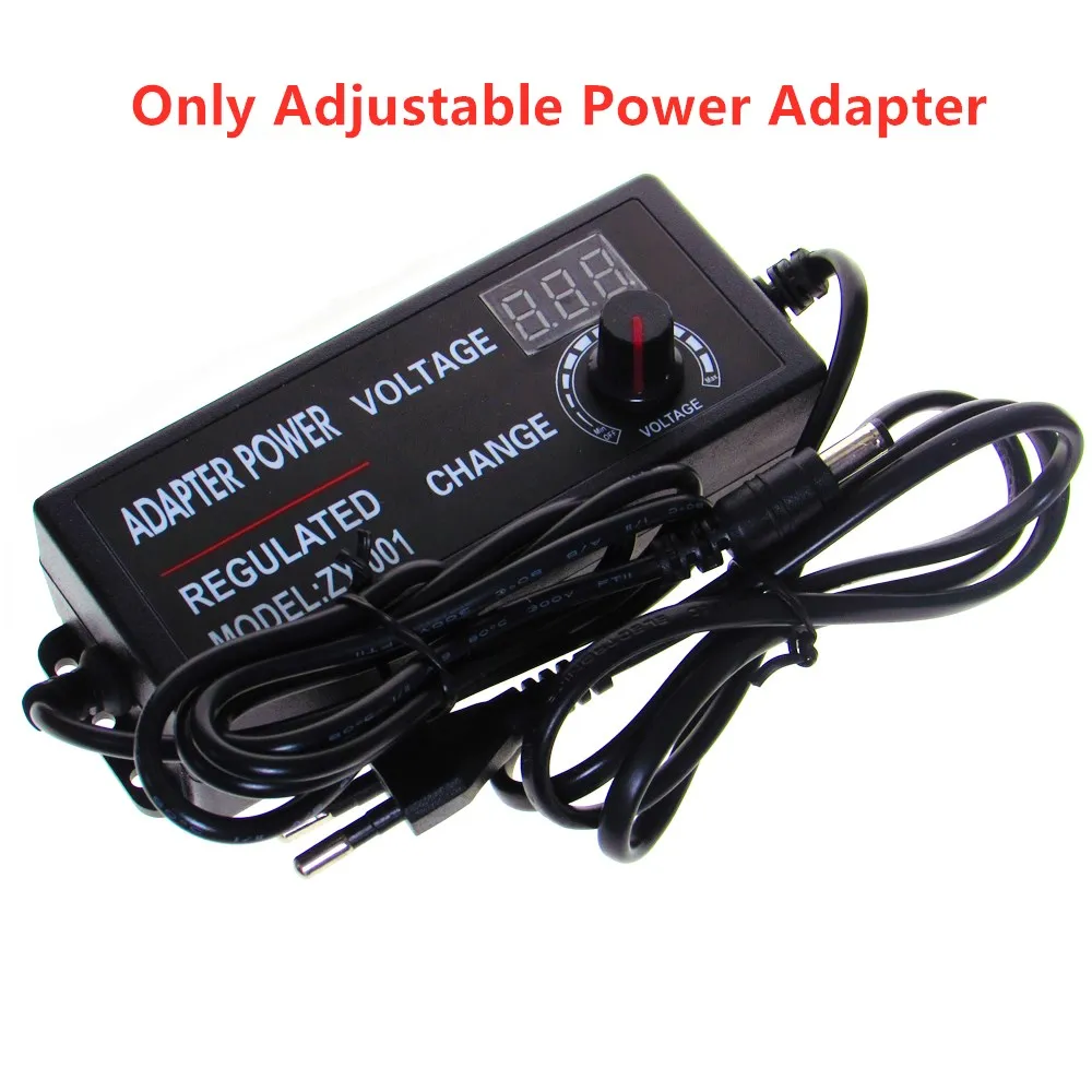 AC DC Adjustable Power Adapter 5V 9V 12V 24V 36V 1A 2A 3A 5A 10A Power Adapter Supply Charger Universal 220V To 5 12 24 V Volt