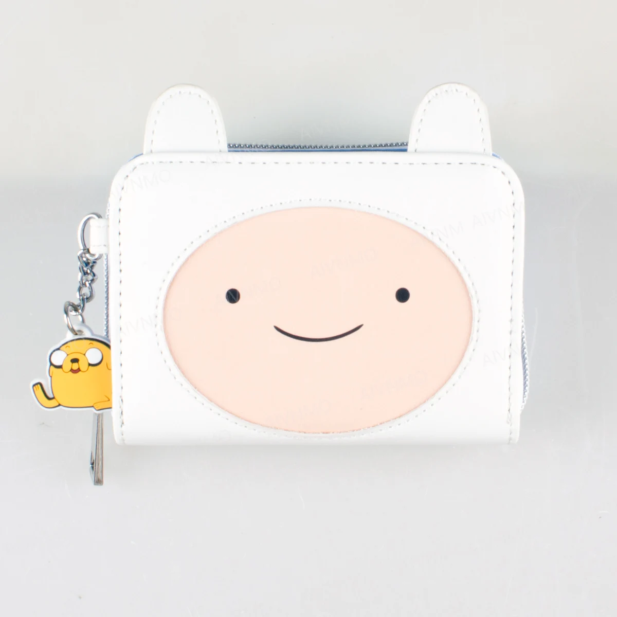 Carteira Trifold 3D Anime de Alta Qualidade com Zíper, Porta-Cartões Personalizado, Janela para Identificação e Porta-Moedas