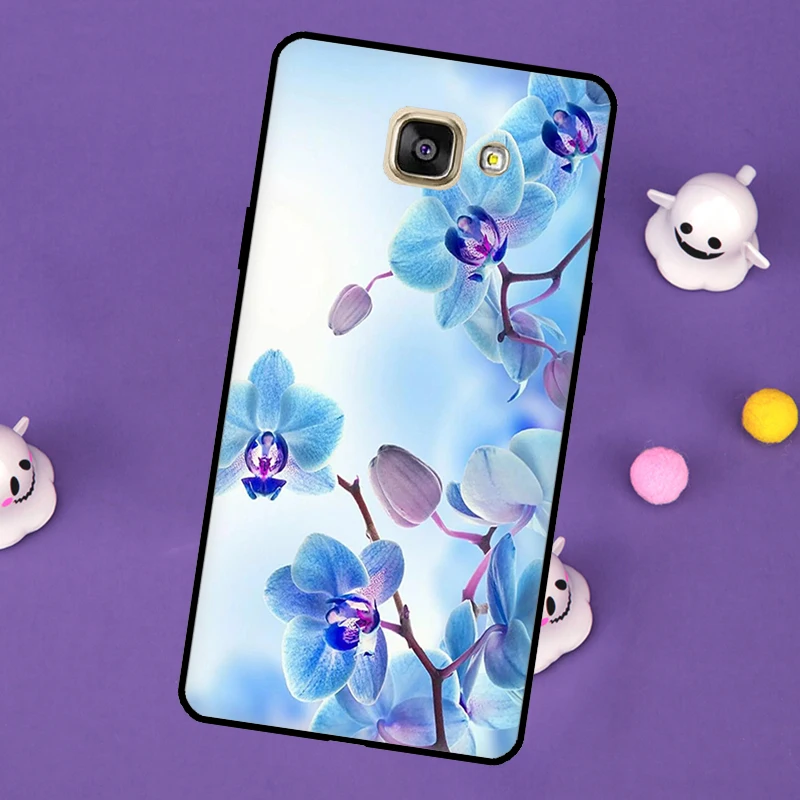 Orchid Flowers Colorful For Samsung Galaxy J4 J6 Plus A6 A7 A8 A9 J8 2018 J1 J3 J5 J7 A3 A5 2016 2017 Case Cover