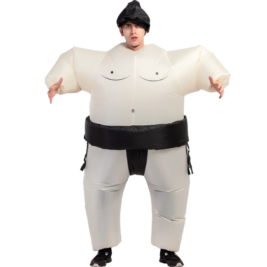 Adult Funny Inflatable Sumo Costume Party Halloween Annual Wedding Creative Dance Performance Cosplay Fat Sumo Costume Props