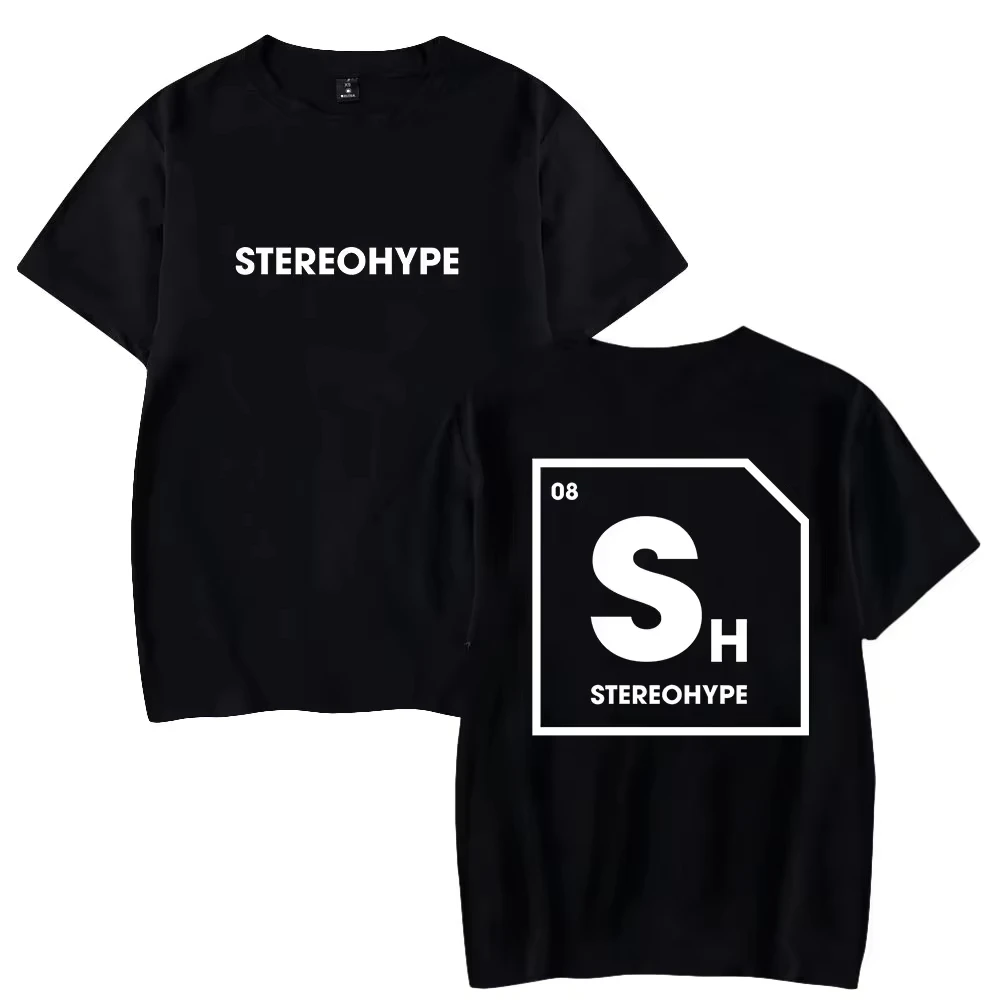 Camiseta de Moda Casual para Hombre, Camiseta James Hype Stereohype, Cuello Redondo, Manga Corta, Sudadera, Ropa Hip Hop, Top para Niños y Mujeres