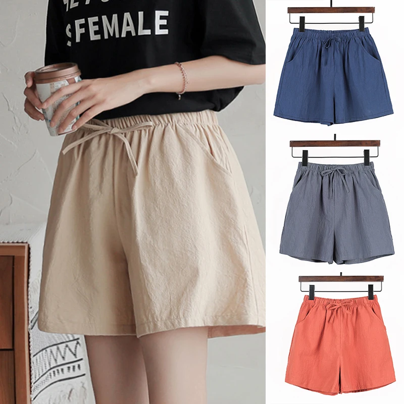 

Women’s Drawstring Shorts Elastic And Comfy Shorts Summer Casual Sweat Shorts