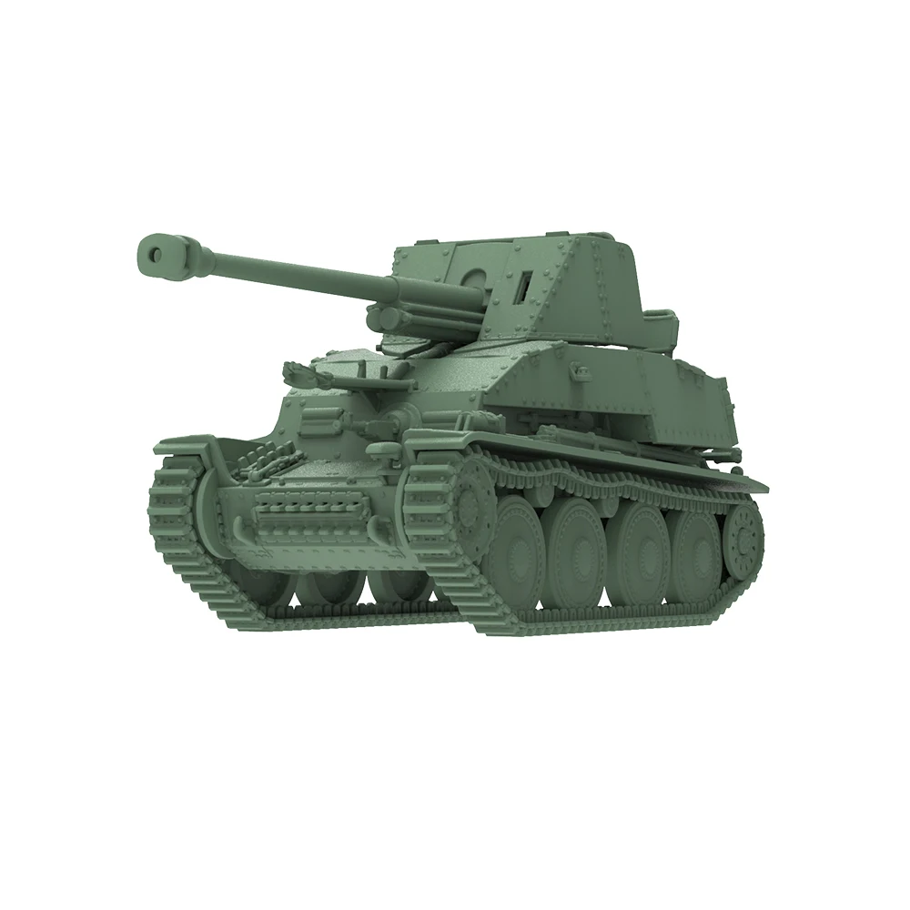 

1/220 1/160 1/87 SSMODEL SS725 Railway Military Model Kit German 38T MarderIII Sd.Kfz.139[762MM]Destroyer